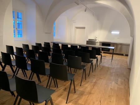 Obnovljena dvorana galerija bo služila izvedbi kuharskih delavnic in manjšim dogodkom